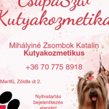 CsupaSzív Kutyakozmetika